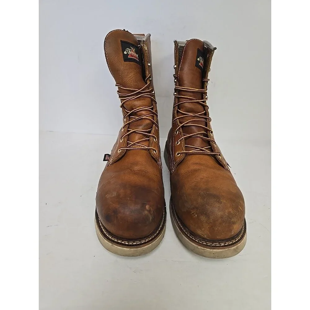 Thorogood Men's 8" Composite Toe WP Wedge Sole Boot (U.S.A.) 804-4210 13D - Picture 6 of 7